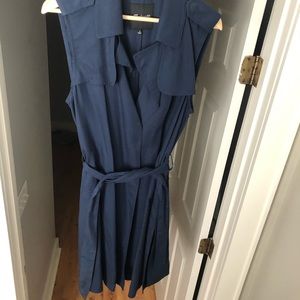 NWOT Madewell Navy Long Sleeveless Vest